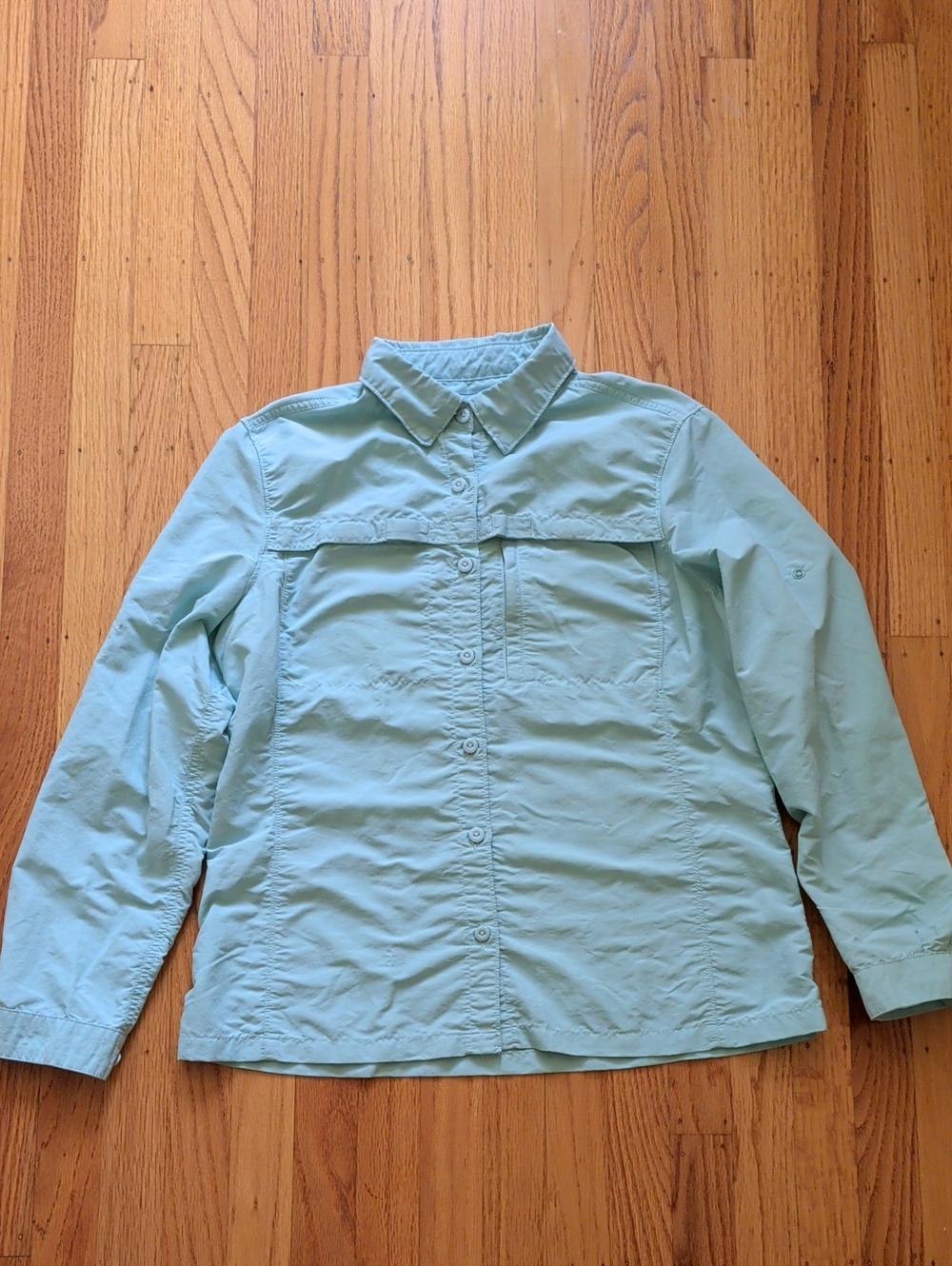 L.L. Bean Button-Up Hiking Shirt Jacket